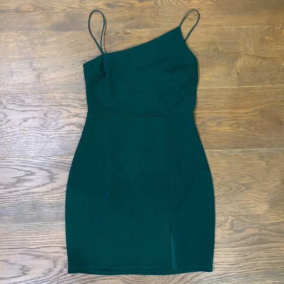 HELLO MOLLY -  Green Teal Mini Dress - Size 10 (M) - Picture 6 of 8